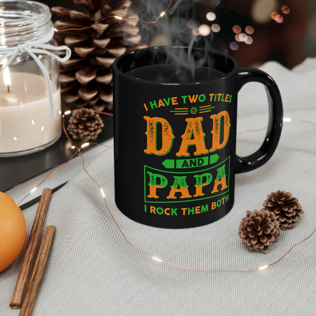 For Dad | Black Mug (11oz)